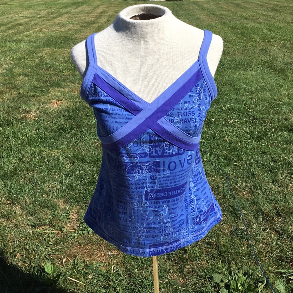 Lululemon Sports Tank with Built in Sports Bra